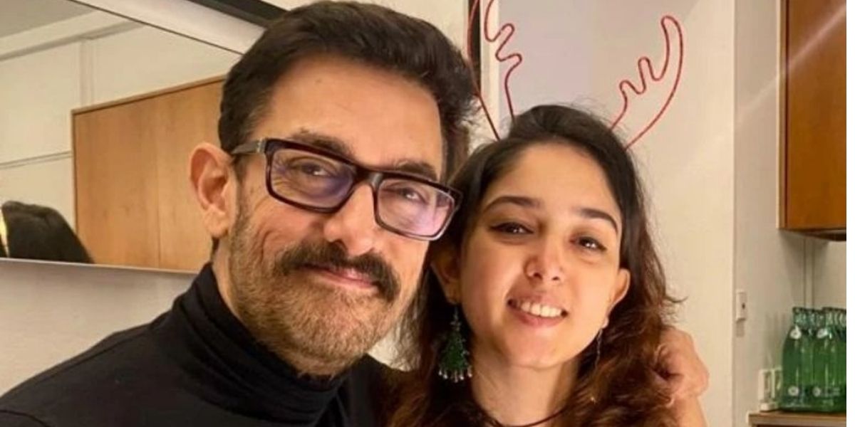 Aamir Khan becomes the makeup artist for his daughter Ira Khan